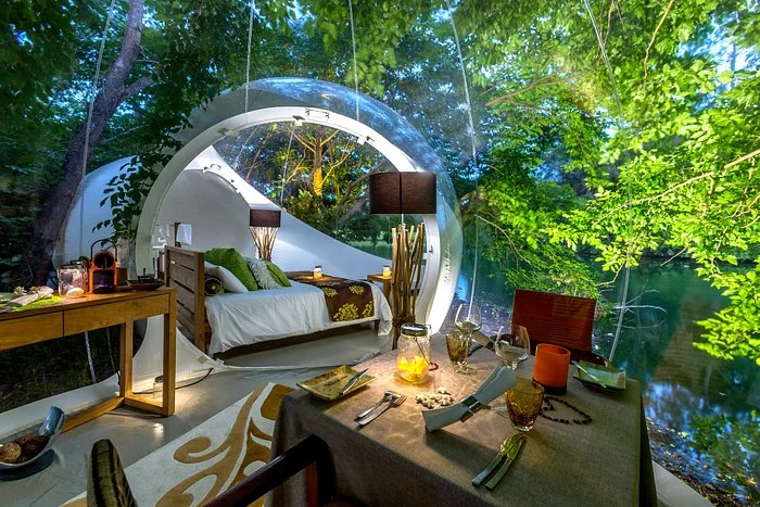 BUBBLE LODGE BOIS